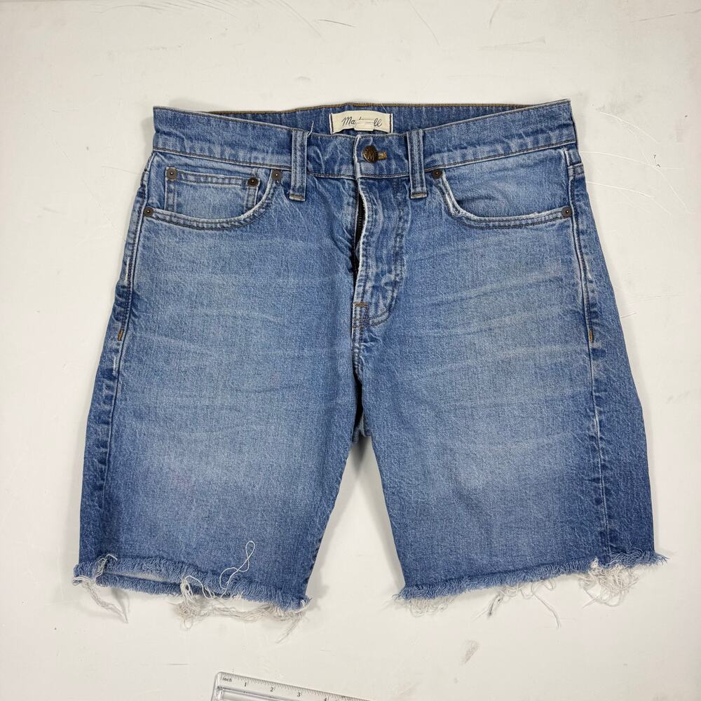 Madewell The Perfect Vintage Mid Rise Jean Shorts Waist 31 Style SP20 AI28